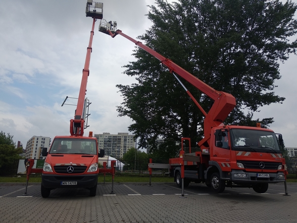 wynajem podnośnika koszowego Otwock